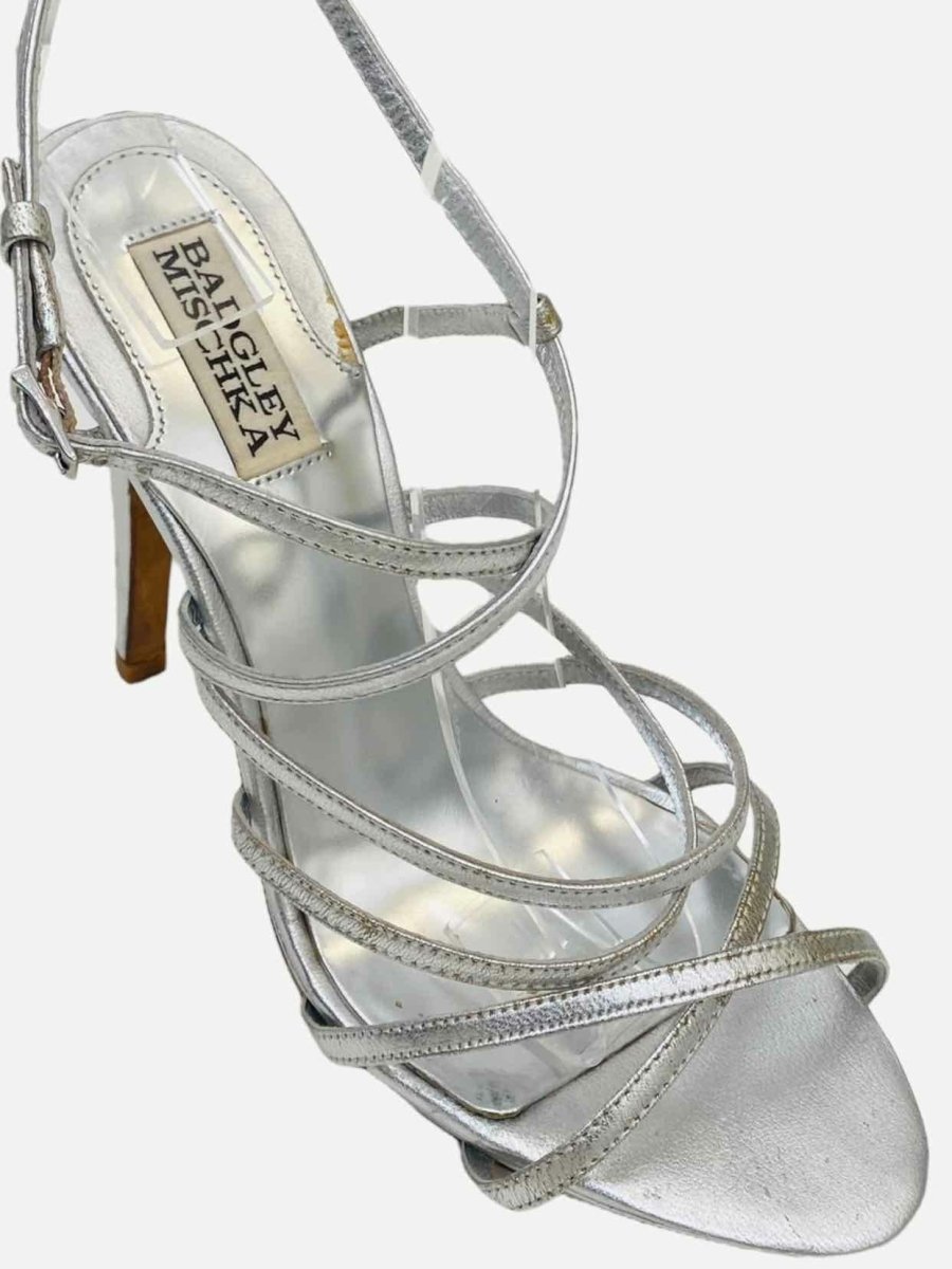 Pre - loved BADGLEY MISCHKA Size EU 37 Heeled Sandals at Reems Closet