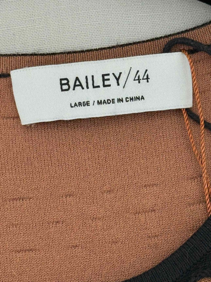 Pre - loved BAILEY44 Black & Beige Size Large Knee Length Dress at Reems Closet