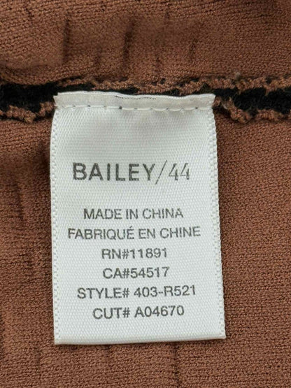 Pre - loved BAILEY44 Black & Beige Size Large Knee Length Dress at Reems Closet