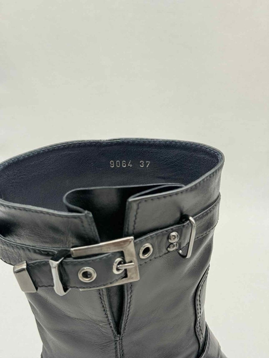 Pre - loved BALDAN Black Size EU 37 Ankle Boots at Reems Closet