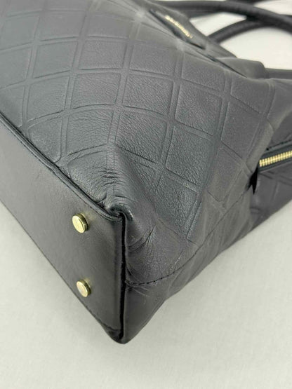 Pre - loved BALDININI Black Top Handle at Reems Closet