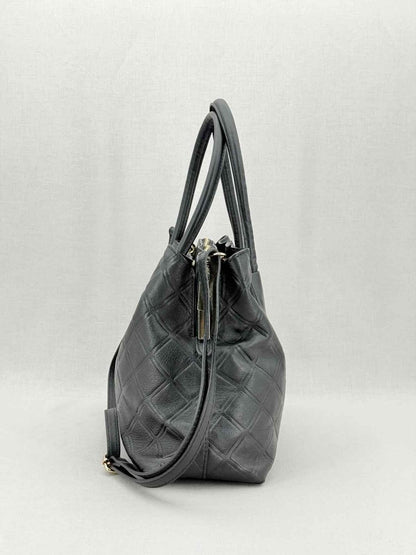 Pre - loved BALDININI Black Top Handle at Reems Closet