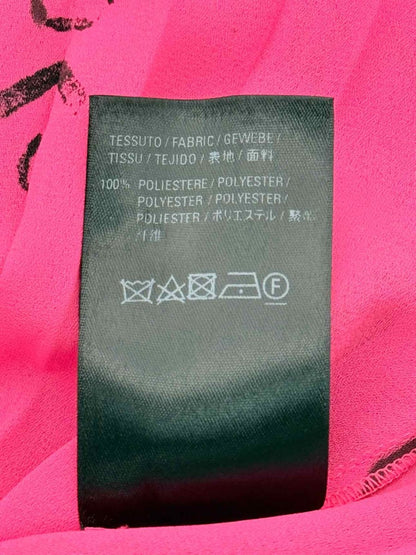 Pre-loved BALENCIAGA 2019 Pink w/ Black Size US 2 Short Dress at Reems Closet