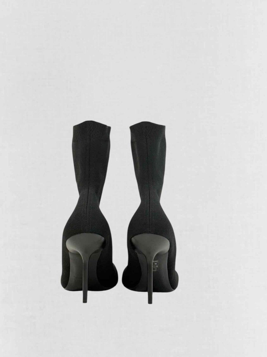 Pre - loved BALENCIAGA Anatomic Black Size EU 37 Ankle Boots at Reems Closet