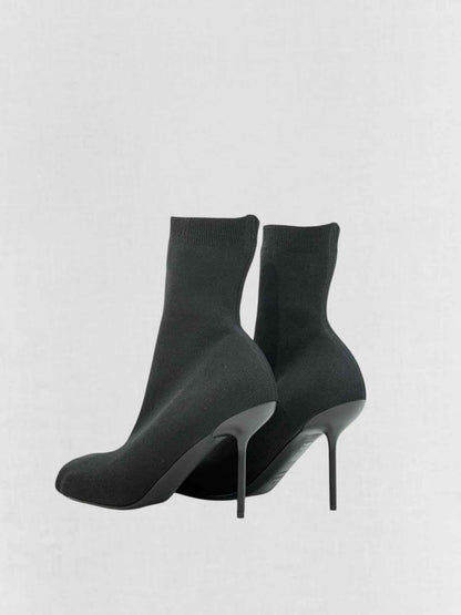 Pre - loved BALENCIAGA Anatomic Black Size EU 37 Ankle Boots at Reems Closet