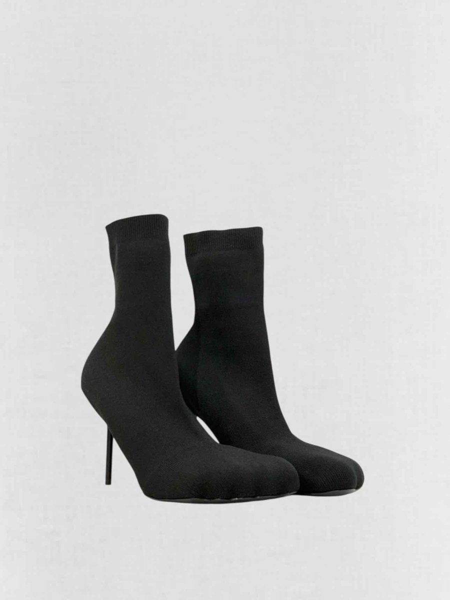 Pre - loved BALENCIAGA Anatomic Black Size EU 37 Ankle Boots at Reems Closet
