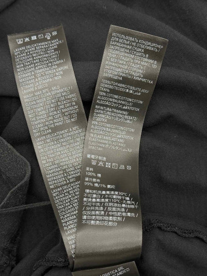 Pre-loved BALENCIAGA BB Stencil Print Black Size Large T-shirt at Reems Closet