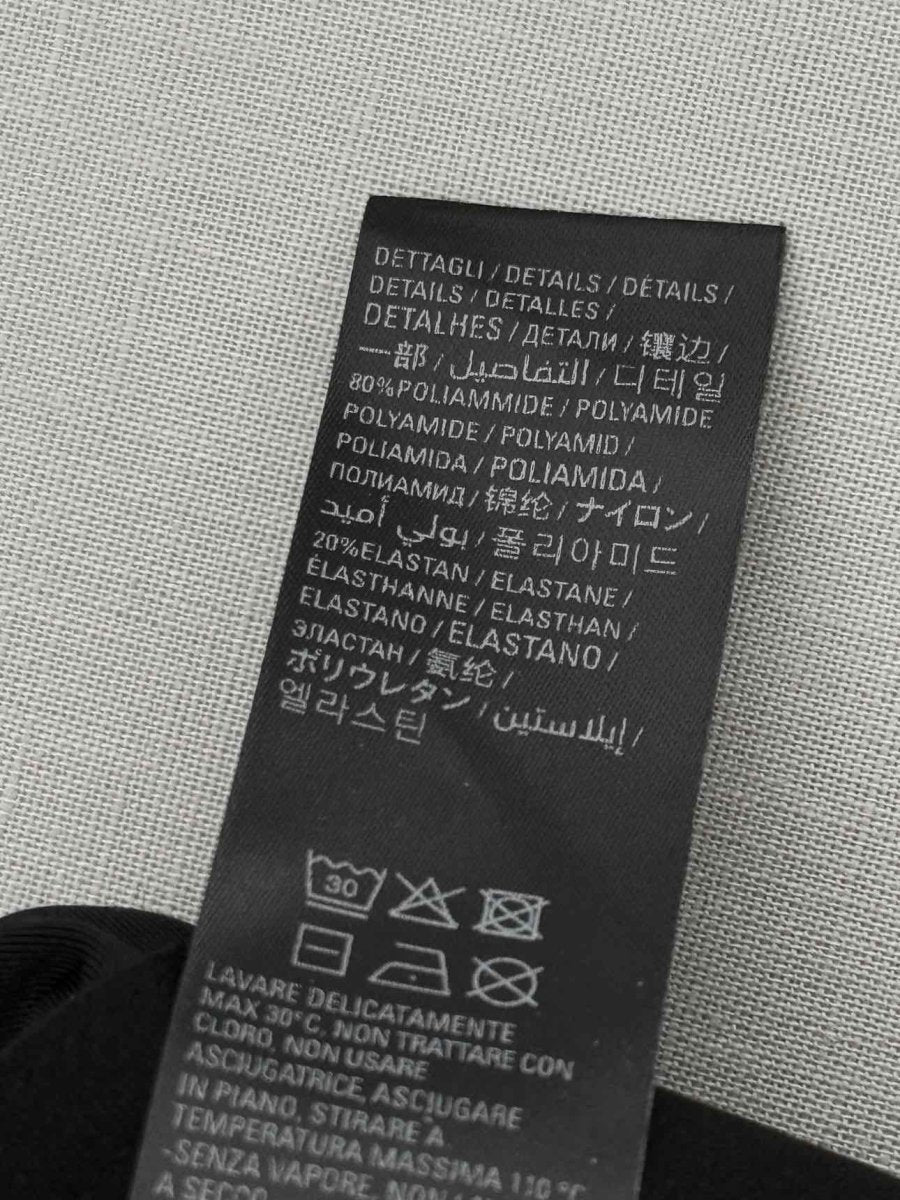 Pre - loved BALENCIAGA Black Logo Print Size Small Outfit Set at Reems Closet