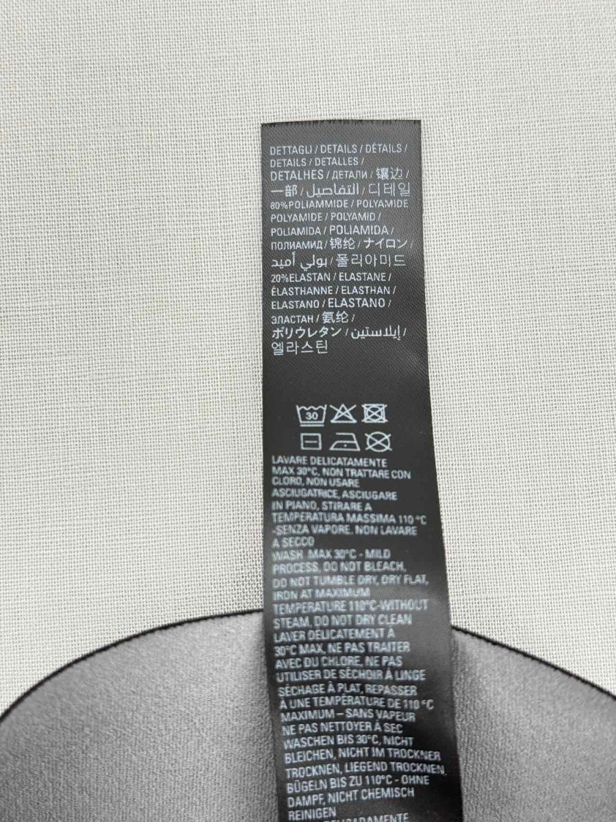 Pre - loved BALENCIAGA Black Logo Print Size Small Outfit Set at Reems Closet