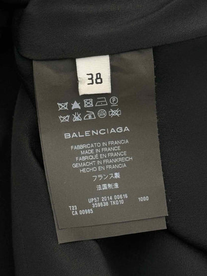 Pre - loved BALENCIAGA Black Size US 2 Blouse at Reems Closet