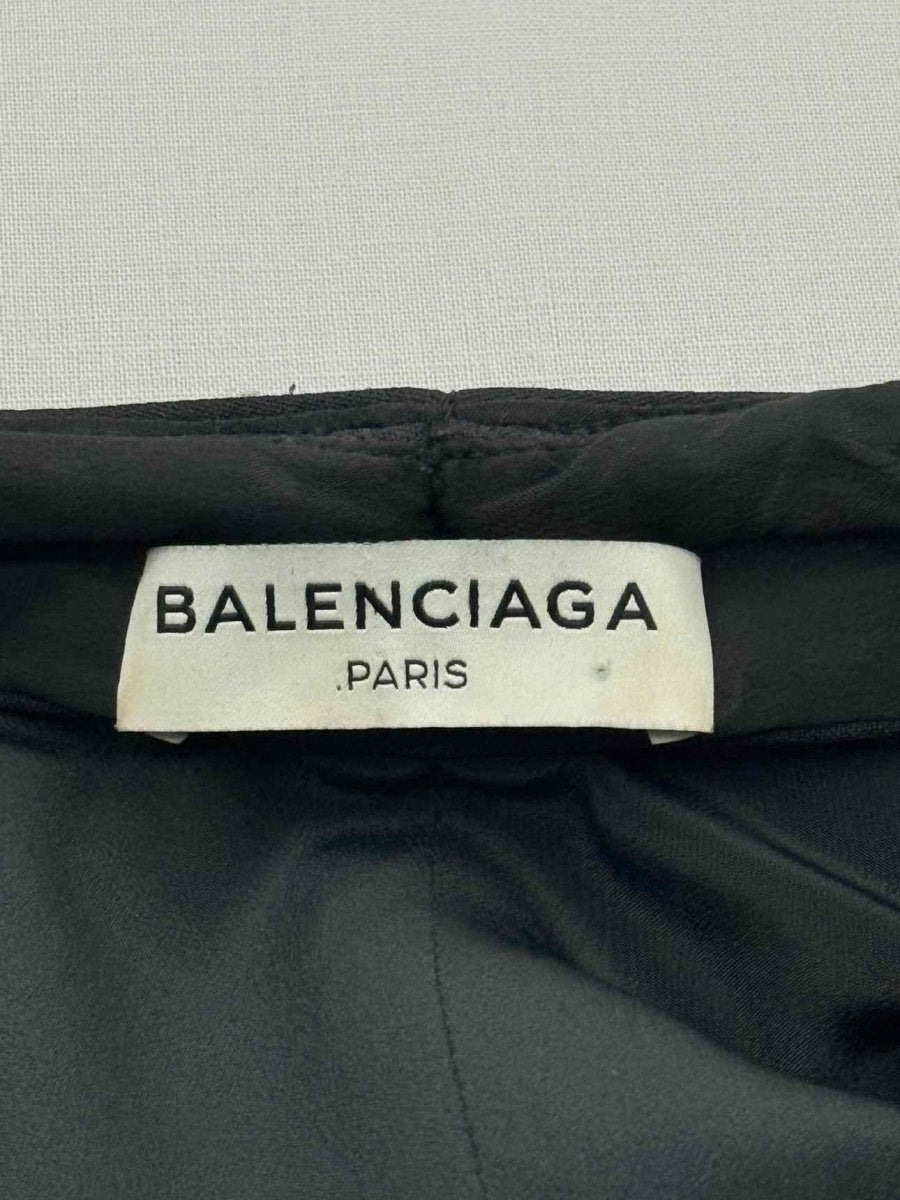 Pre - loved BALENCIAGA Black Size US 2 Blouse at Reems Closet