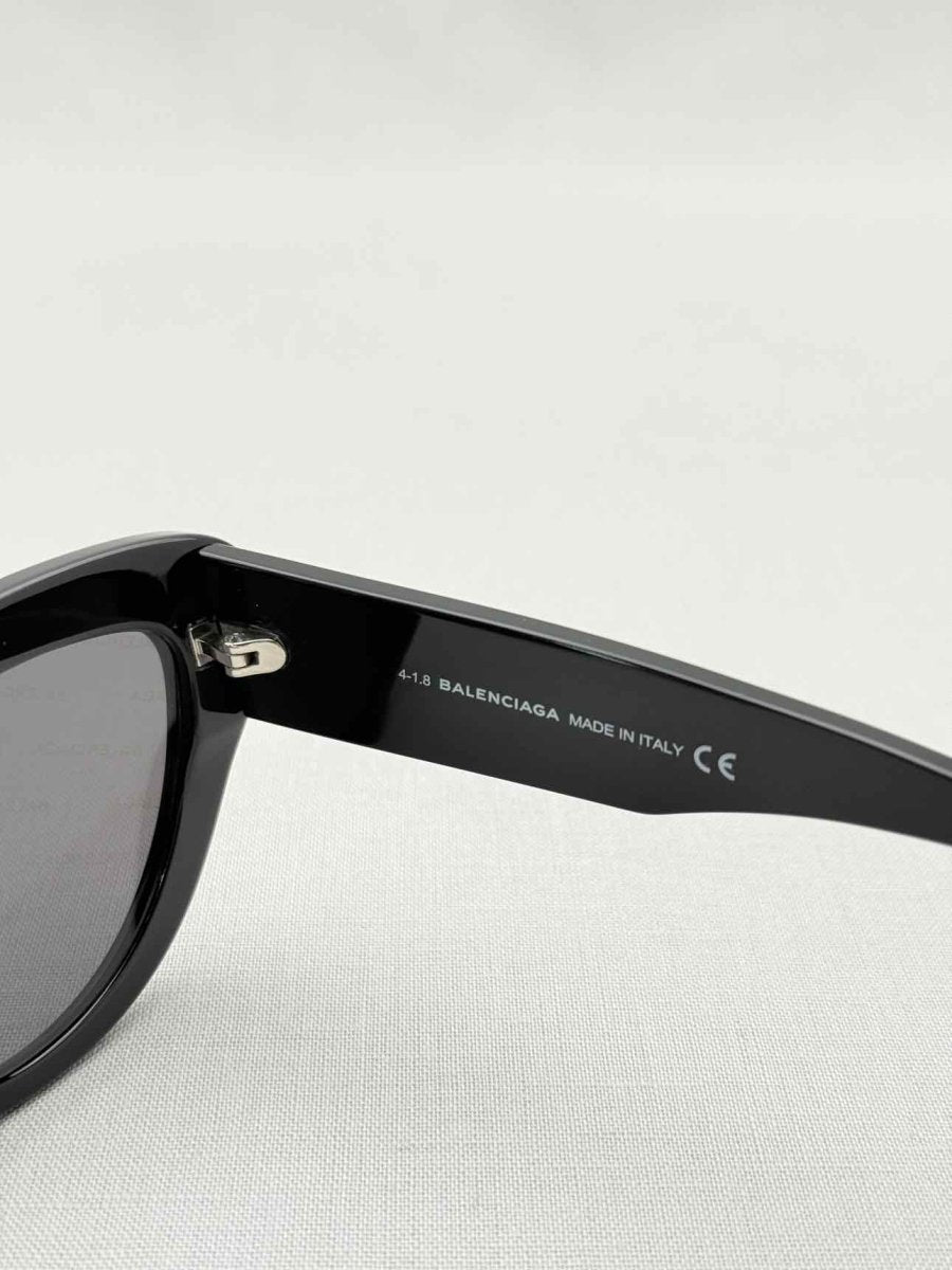Pre - loved BALENCIAGA Black Sunglasses at Reems Closet