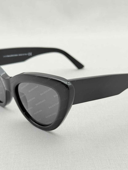 Pre - loved BALENCIAGA Black Sunglasses at Reems Closet