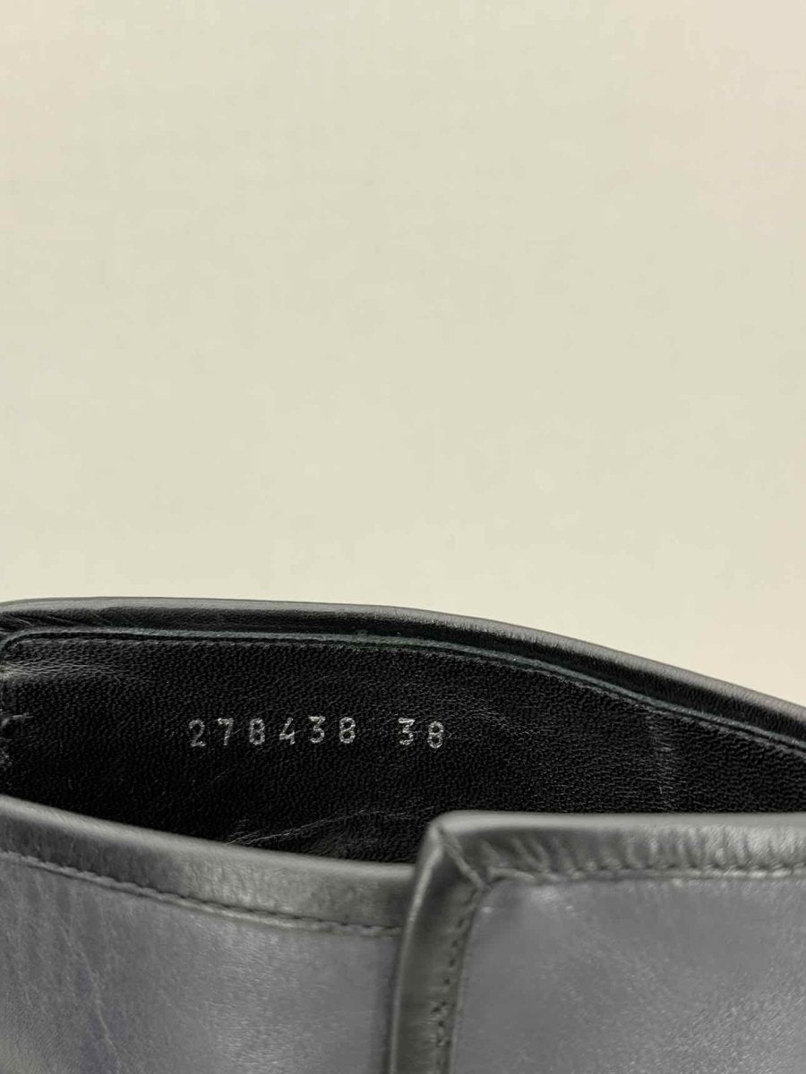 Pre - loved BALENCIAGA Blue & Black Size EU 38 Ankle Boots at Reems Closet