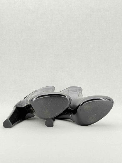 Pre - loved BALENCIAGA Blue & Black Size EU 38 Ankle Boots at Reems Closet