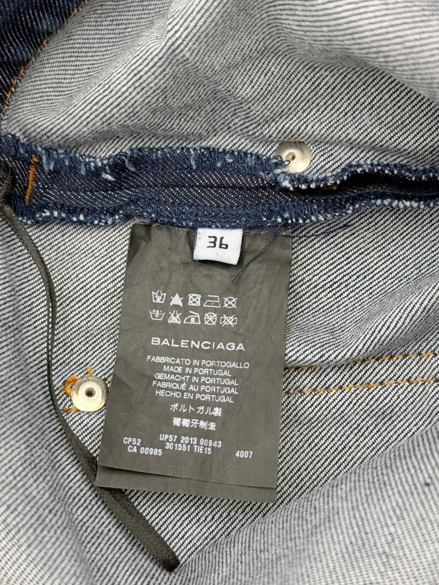 Pre - loved BALENCIAGA Blue Size 27 Jeans at Reems Closet