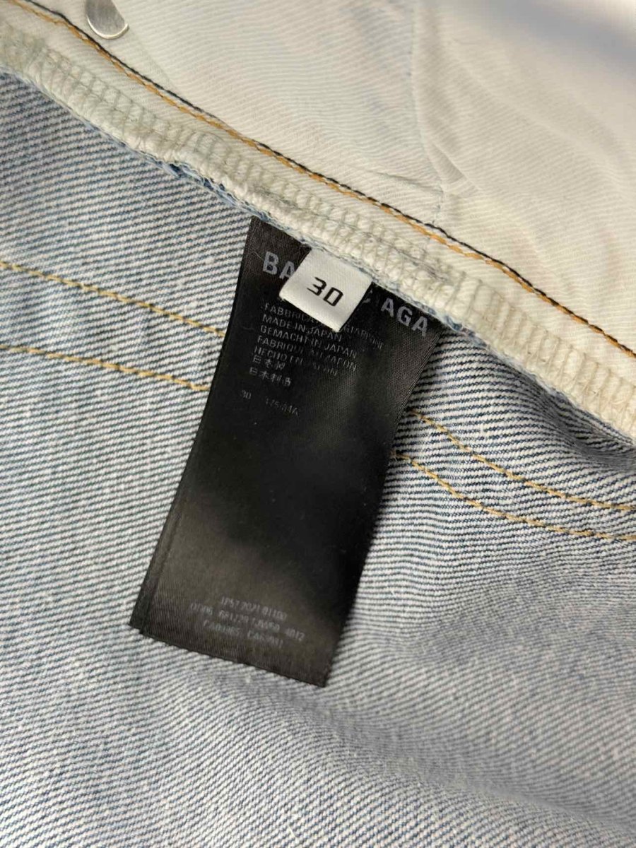 Pre-loved BALENCIAGA Blue Size 30 Jeans at Reems Closet