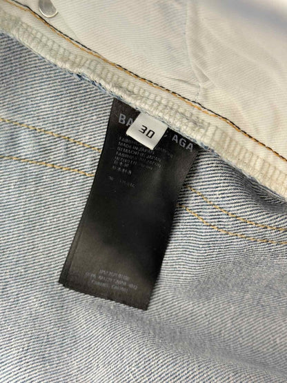 Pre-loved BALENCIAGA Blue Size 30 Jeans at Reems Closet
