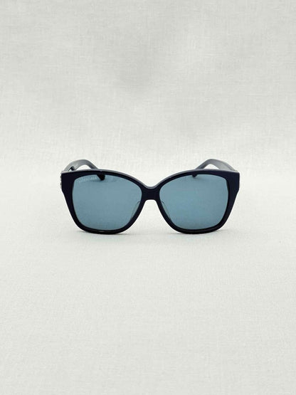 Pre - loved BALENCIAGA Blue Sunglasses at Reems Closet
