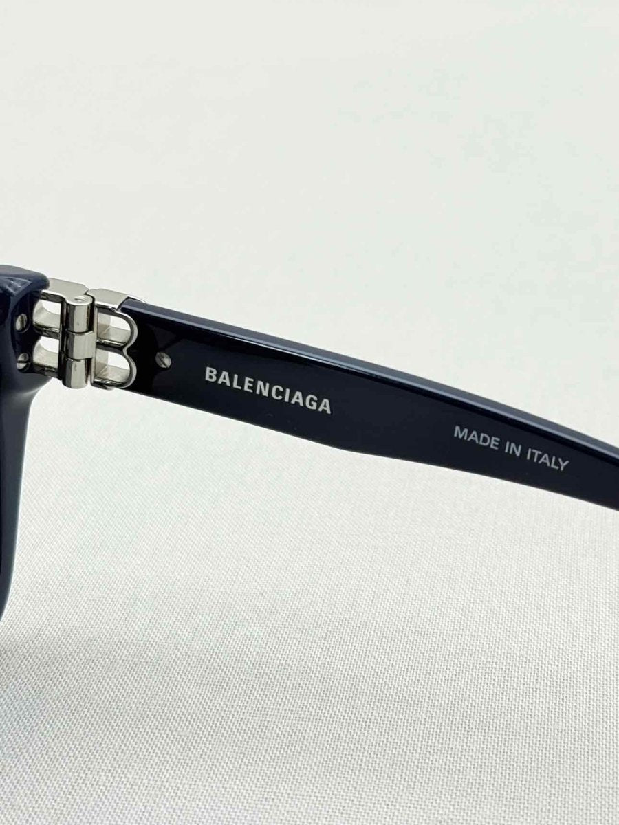 Pre - loved BALENCIAGA Blue Sunglasses at Reems Closet
