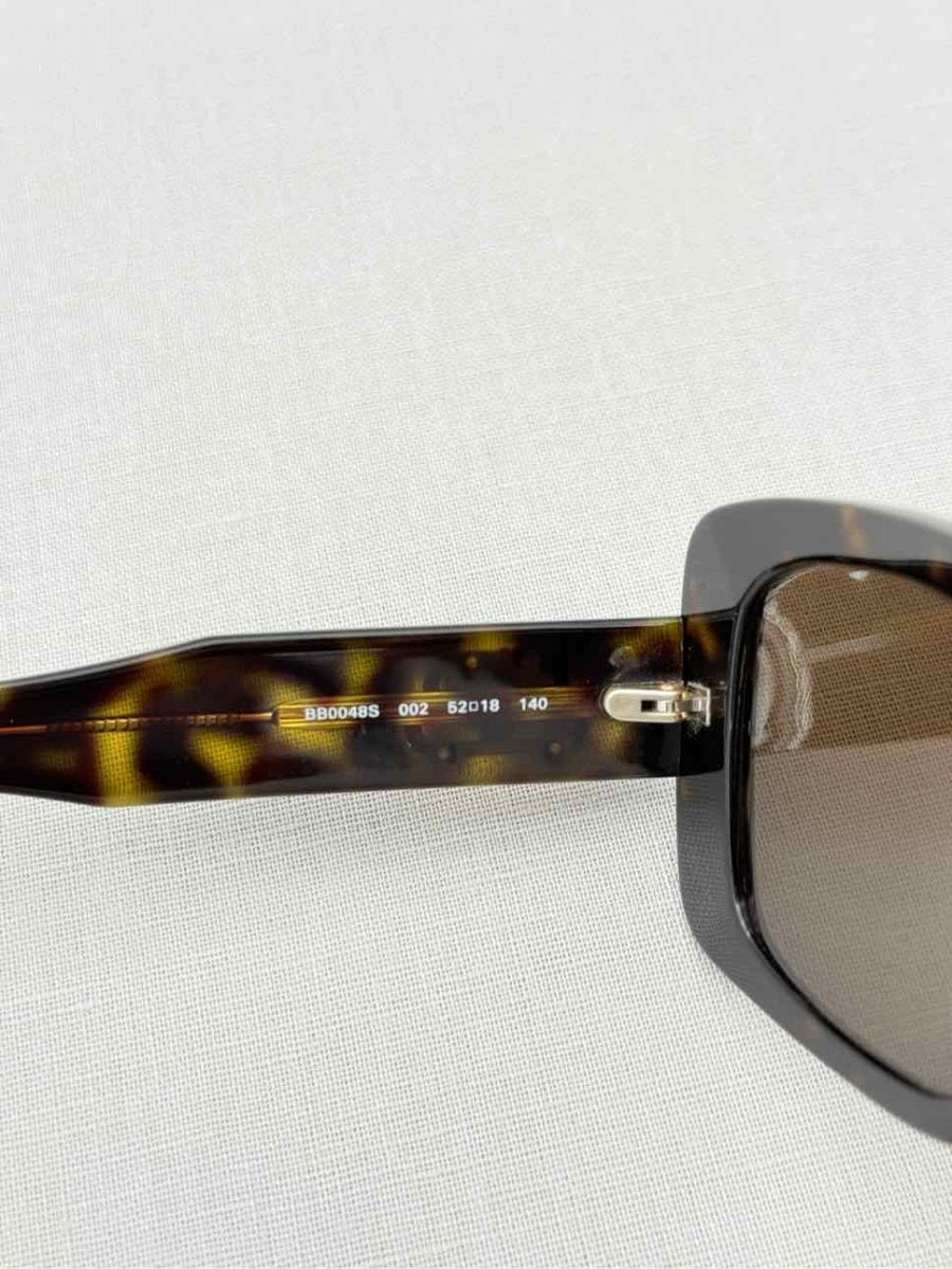 Pre - loved BALENCIAGA Brown Leopard Sunglasses at Reems Closet