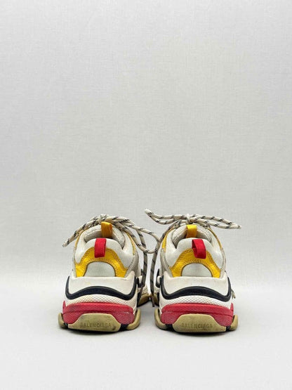 Pre-loved BALENCIAGA Cream Multicolor Size EU 35 Sneakers at Reems Closet