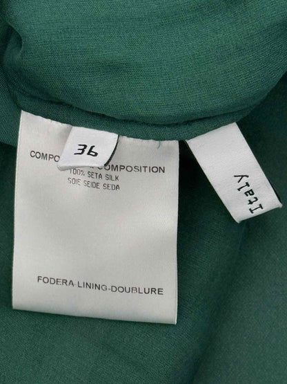 Pre-loved BALENCIAGA Green Size US 0 Blouse at Reems Closet