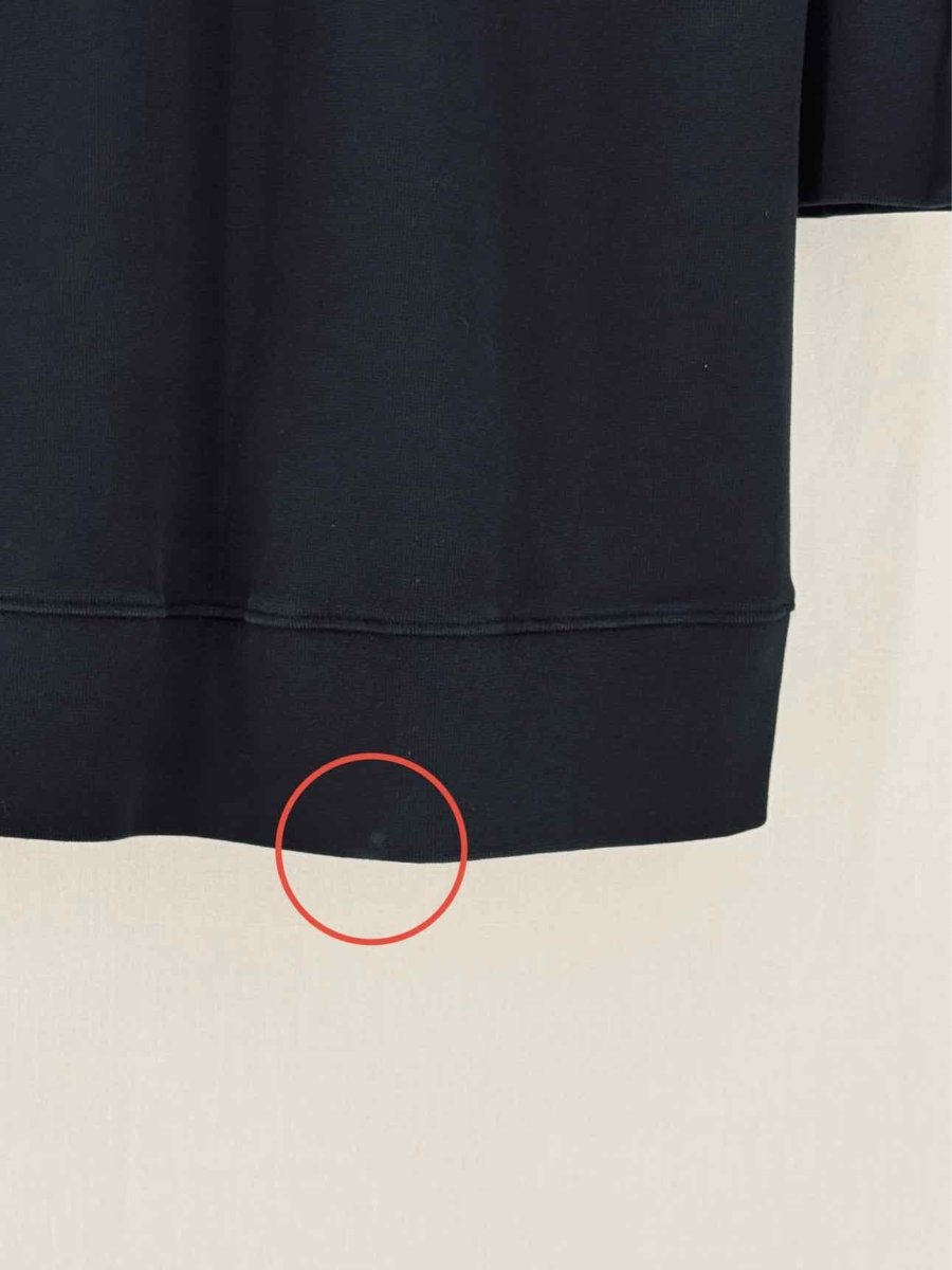 Pre - loved BALENCIAGA Jumper Black Logo Size Small Short Dress at Reems Closet