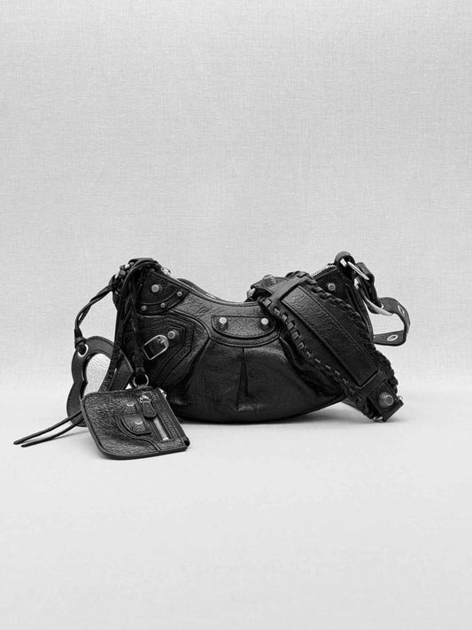 Pre-loved BALENCIAGA Le Cagole Black Shoulder Bag at Reems Closet