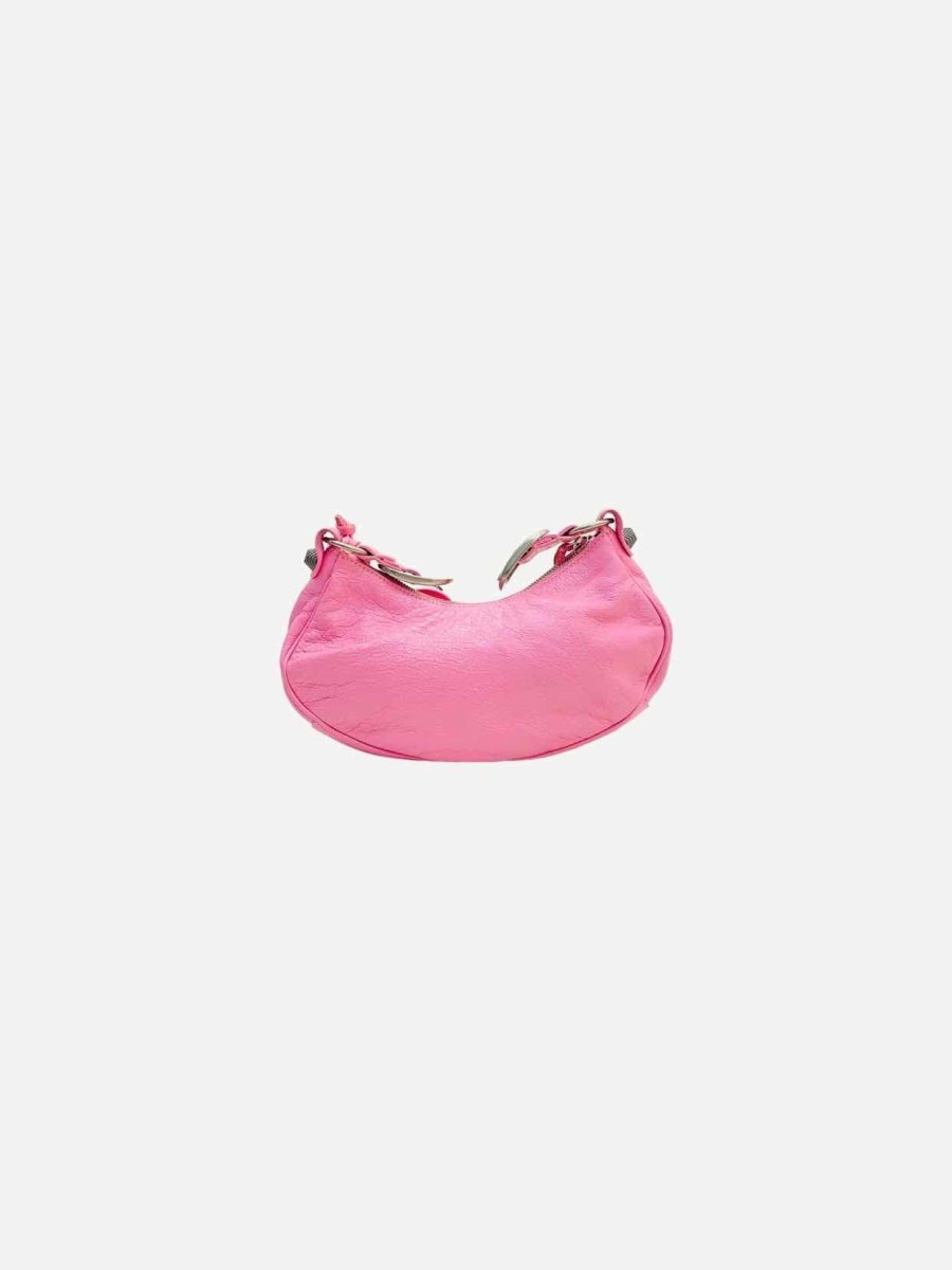 Pre - loved BALENCIAGA Le Cagole Pink Shoulder Bag at Reems Closet