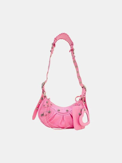 Pre - loved BALENCIAGA Le Cagole Pink Shoulder Bag at Reems Closet