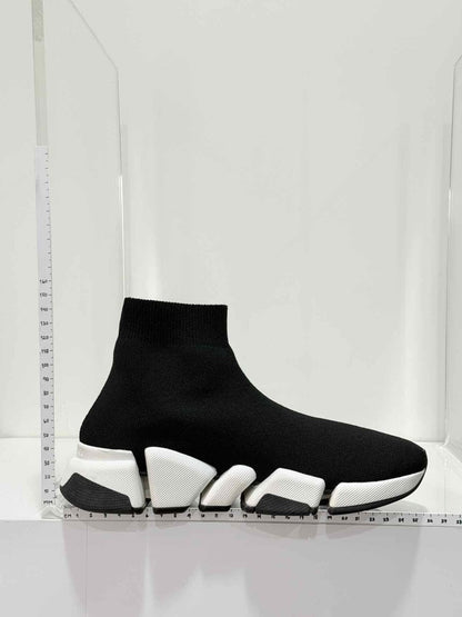 Pre - loved BALENCIAGA Speed 2.0 Black Size EU 37 Sneakers at Reems Closet