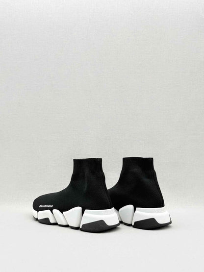 Pre - loved BALENCIAGA Speed 2.0 Black Size EU 37 Sneakers at Reems Closet