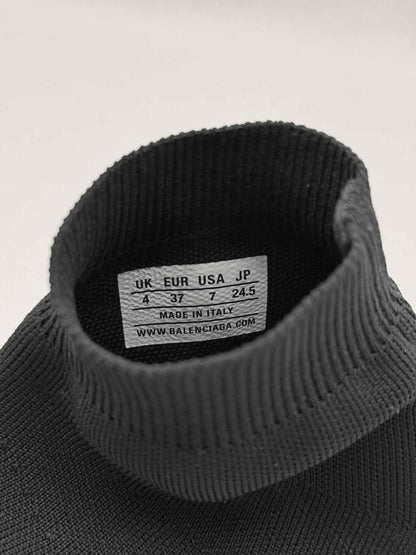 Pre - loved BALENCIAGA Speed 2.0 Black Size EU 37 Sneakers at Reems Closet