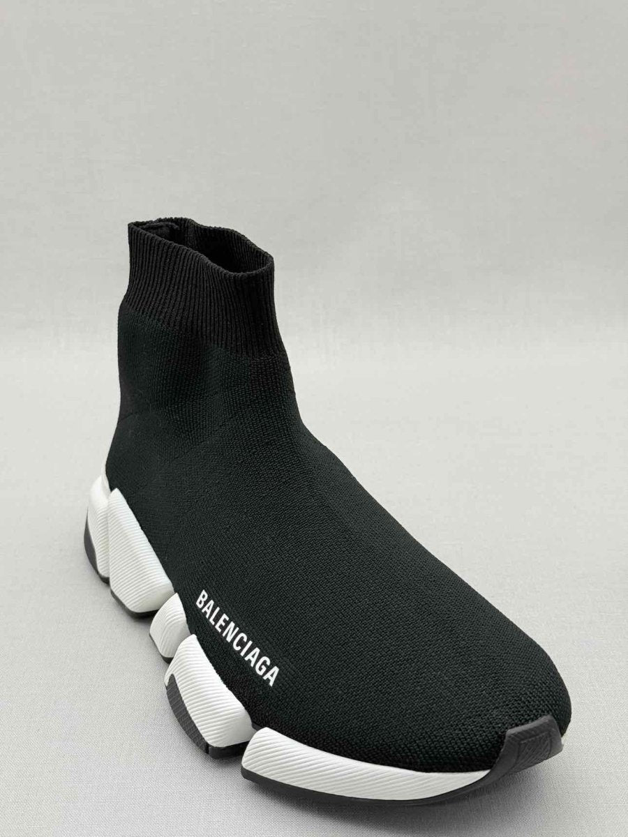 Pre - loved BALENCIAGA Speed 2.0 Black Size EU 37 Sneakers at Reems Closet