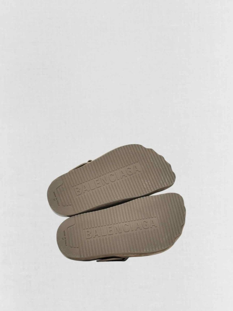 Pre - loved BALENCIAGA Sunday Brown Size EU 37 Mules at Reems Closet