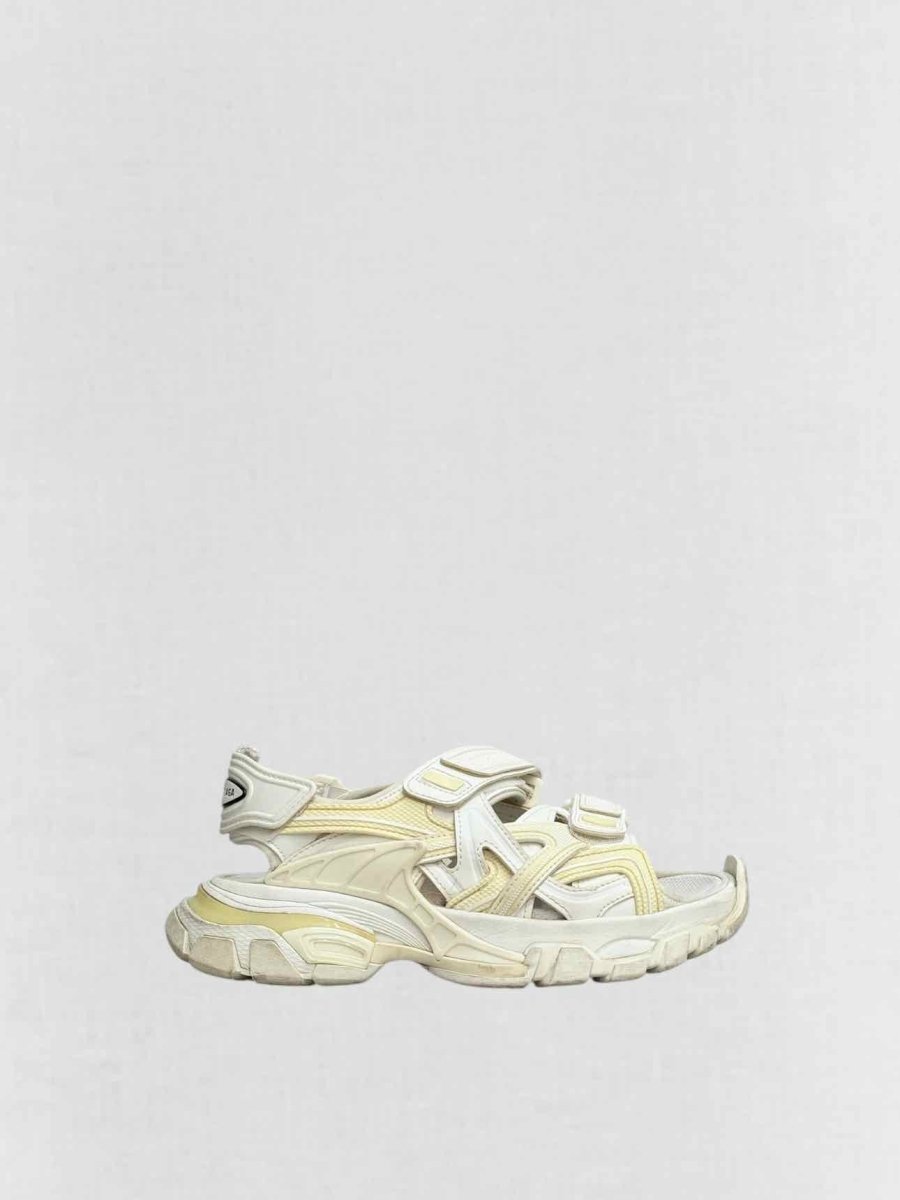 Pre - loved BALENCIAGA Track White Size EU 35 Sandals at Reems Closet