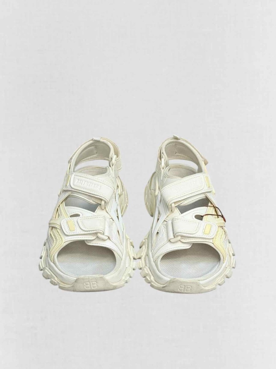 Pre - loved BALENCIAGA Track White Size EU 35 Sandals at Reems Closet
