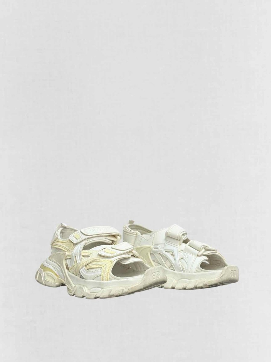 Pre - loved BALENCIAGA Track White Size EU 35 Sandals at Reems Closet
