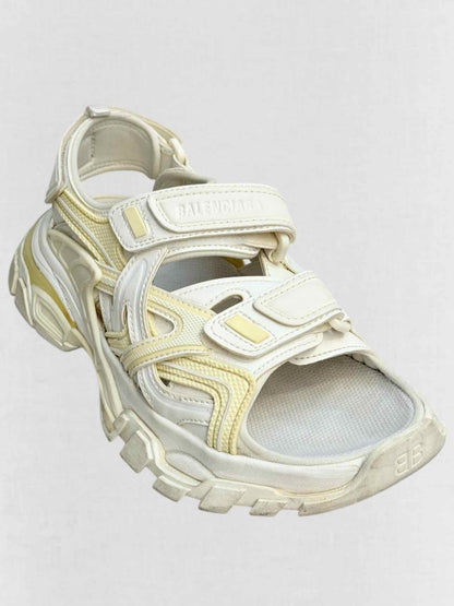 Pre - loved BALENCIAGA Track White Size EU 35 Sandals at Reems Closet