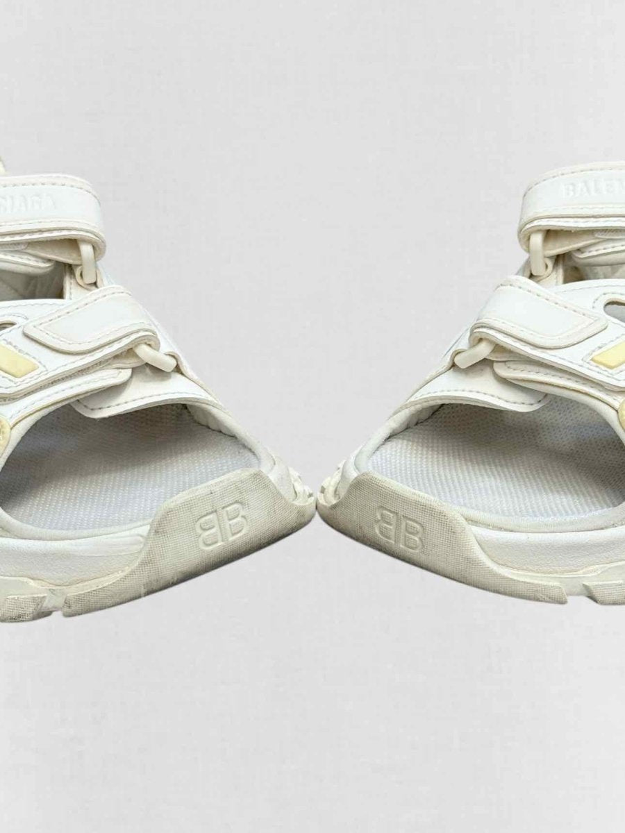 Pre - loved BALENCIAGA Track White Size EU 35 Sandals at Reems Closet