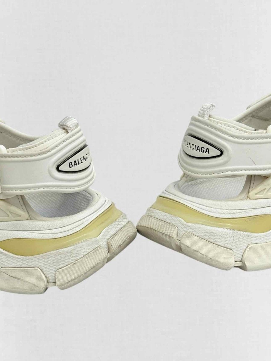 Pre - loved BALENCIAGA Track White Size EU 35 Sandals at Reems Closet
