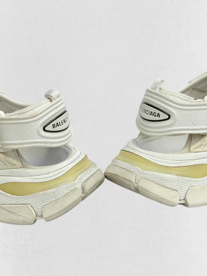 Pre - loved BALENCIAGA Track White Size EU 35 Sandals at Reems Closet