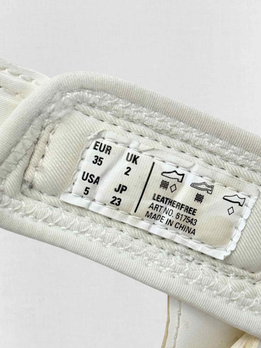 Pre - loved BALENCIAGA Track White Size EU 35 Sandals at Reems Closet