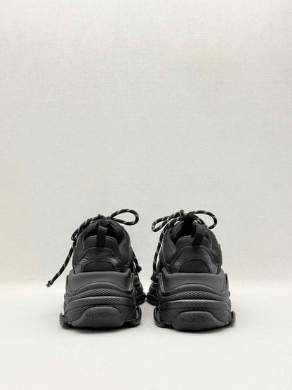 Pre-loved BALENCIAGA Triple S Black Size EU 37 Sneakers at Reems Closet