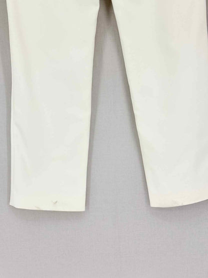 Pre-loved BALLANTYNE White Size US 10 Pants at Reems Closet