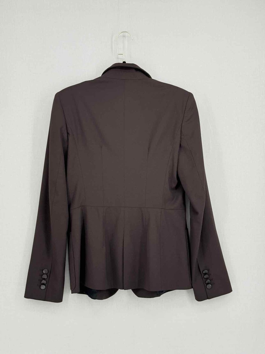 Pre - loved BALLY Brown Size US 8 Jacket at Reems Closet