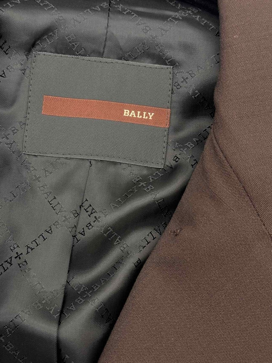 Pre - loved BALLY Brown Size US 8 Jacket at Reems Closet