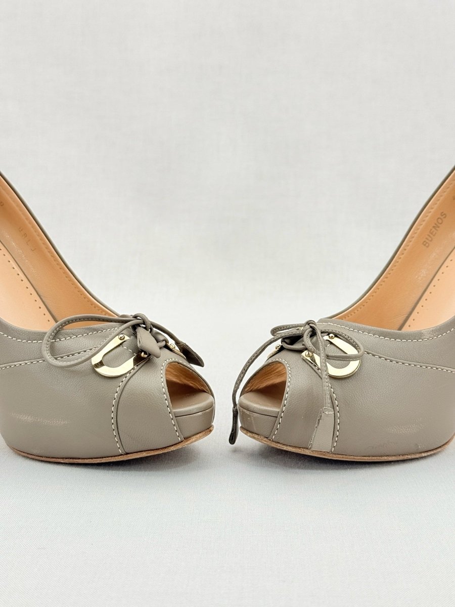 Pre - loved BALLY Grey Size EU 40 Pumps at Reems Closet