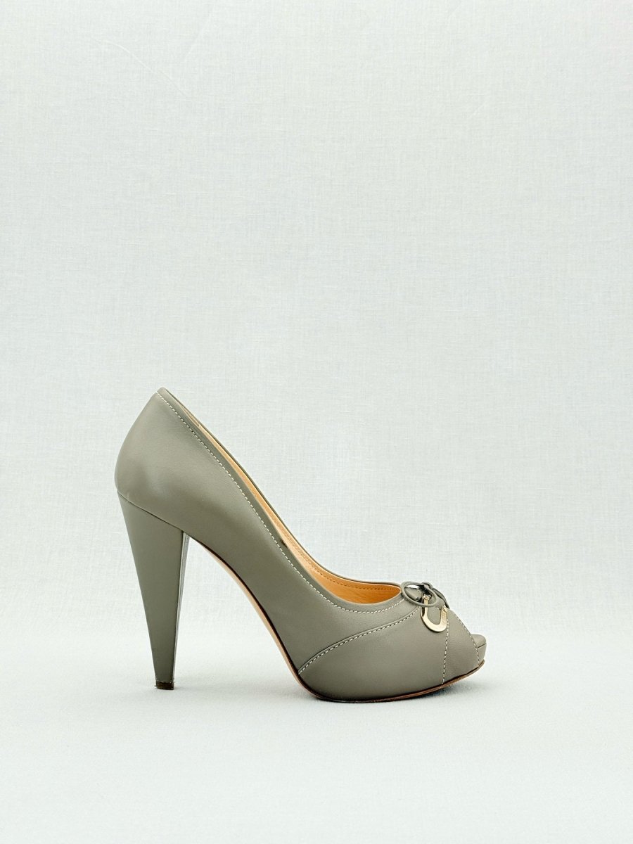 Pre - loved BALLY Grey Size EU 40 Pumps at Reems Closet